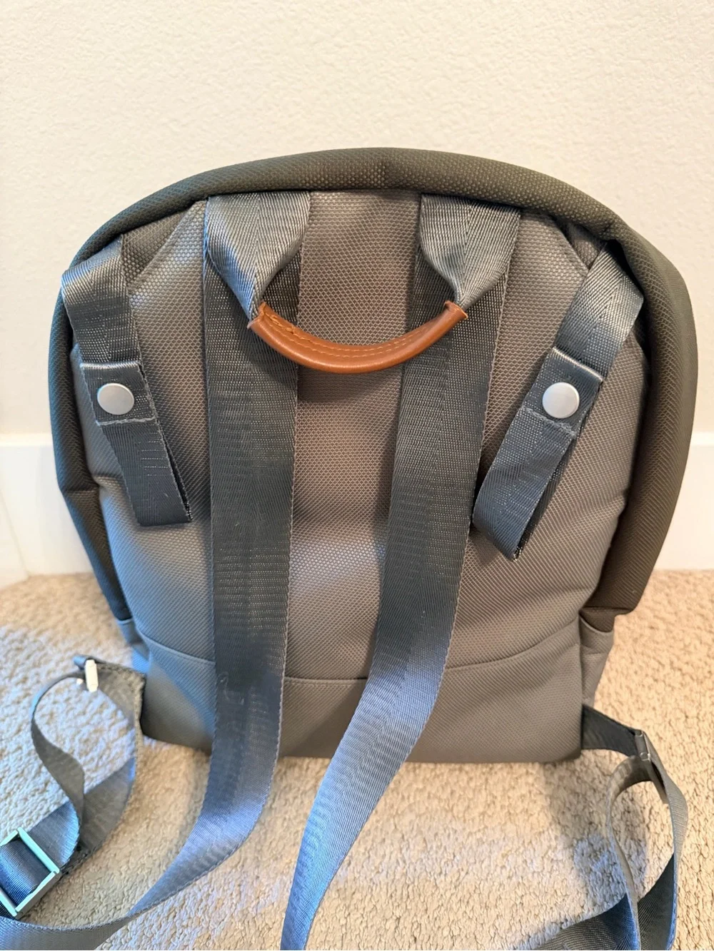 Uppababy Olive Green Backpack diaper bag